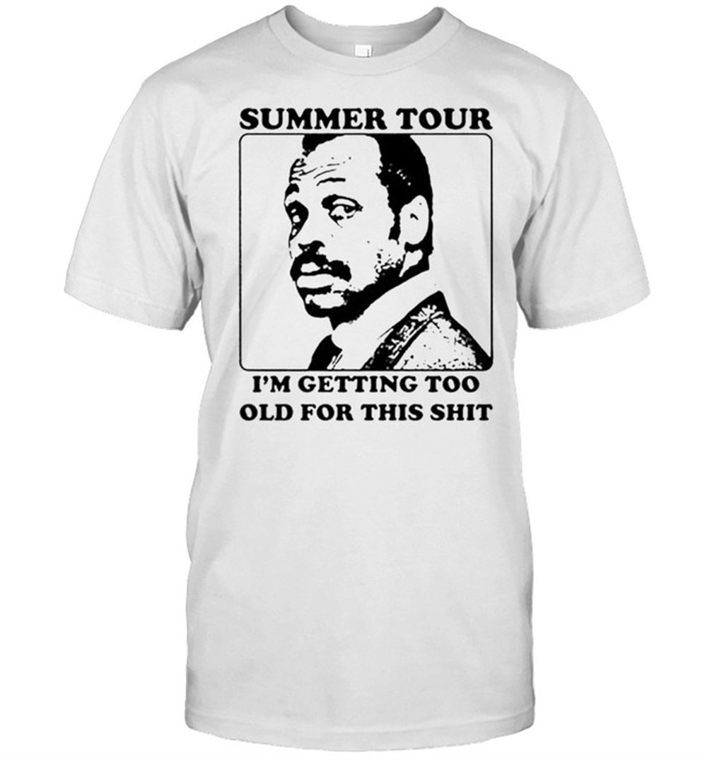 Great Roger Murtaugh Summer Tour Shirt 