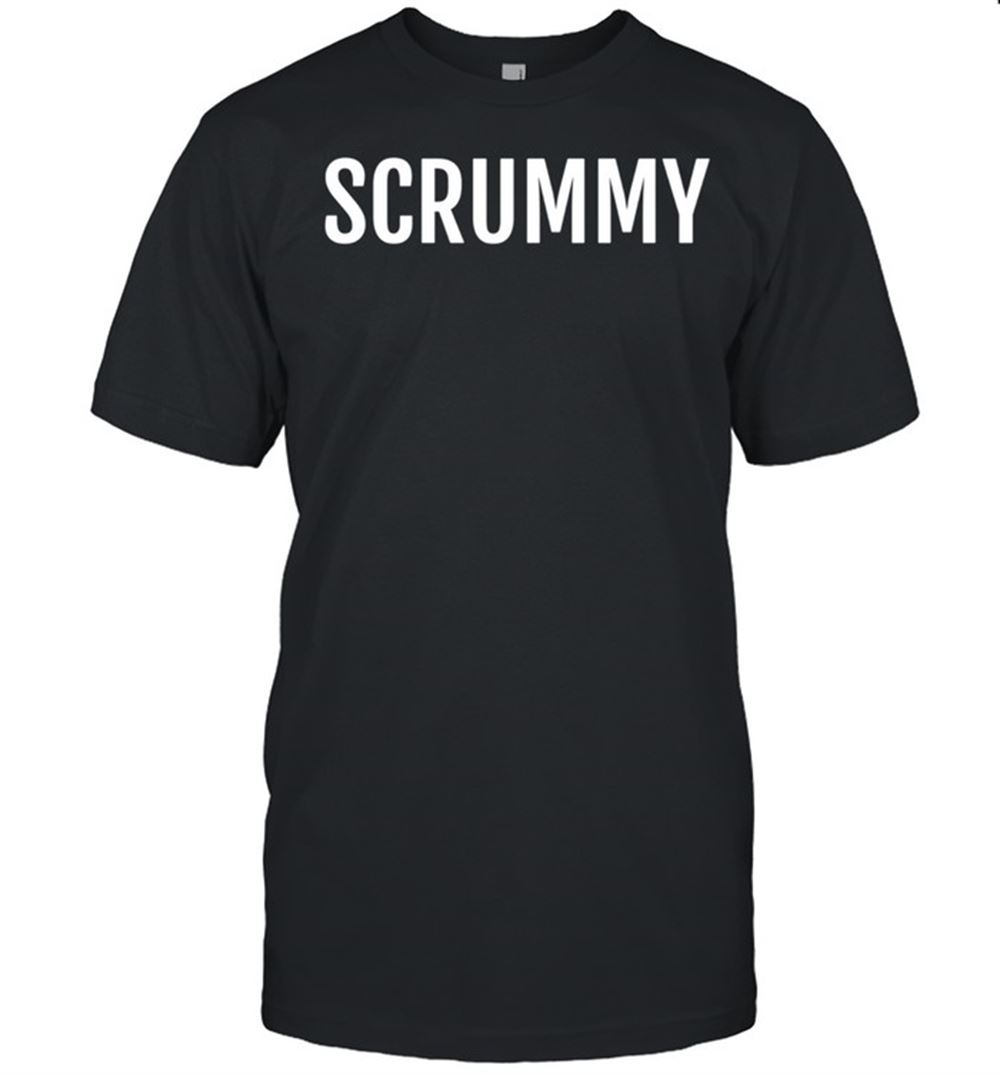 Special Scrummy Inspired Scrumtious Related British Slang Design Shirt 