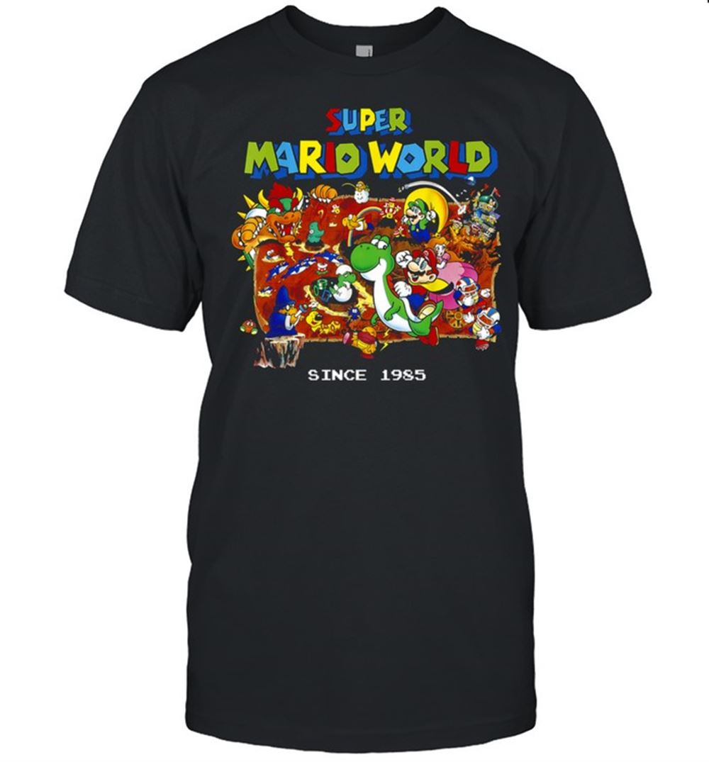 Awesome Super Mario World Since 1985 Shirt 