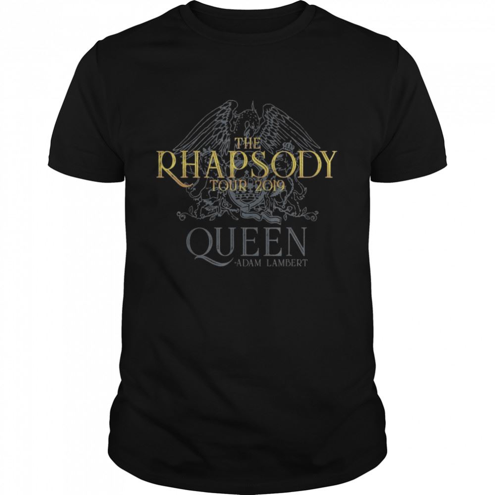 Great The Rhapsodytour Art Queenadamlambert Shirt 