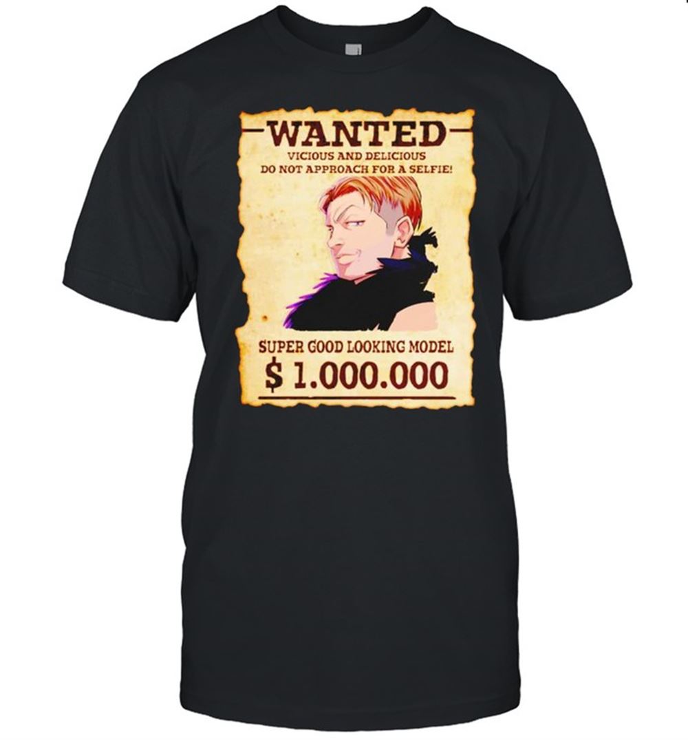 Awesome Wanted Vicious And Delicious Do Not Approach For A Selfie Shirt 