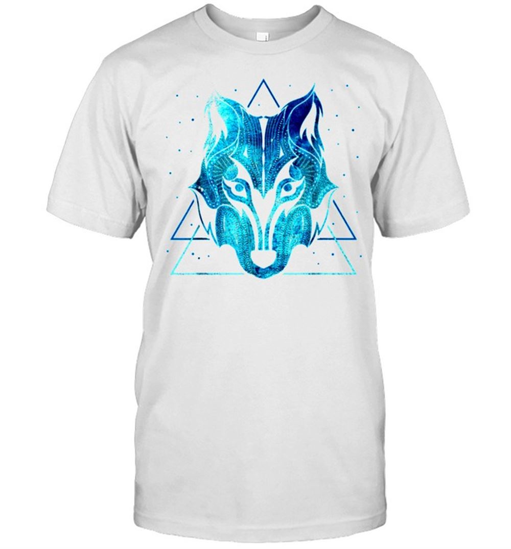 Great Wildlife Predator Triangle Animal Wolf Shirt 