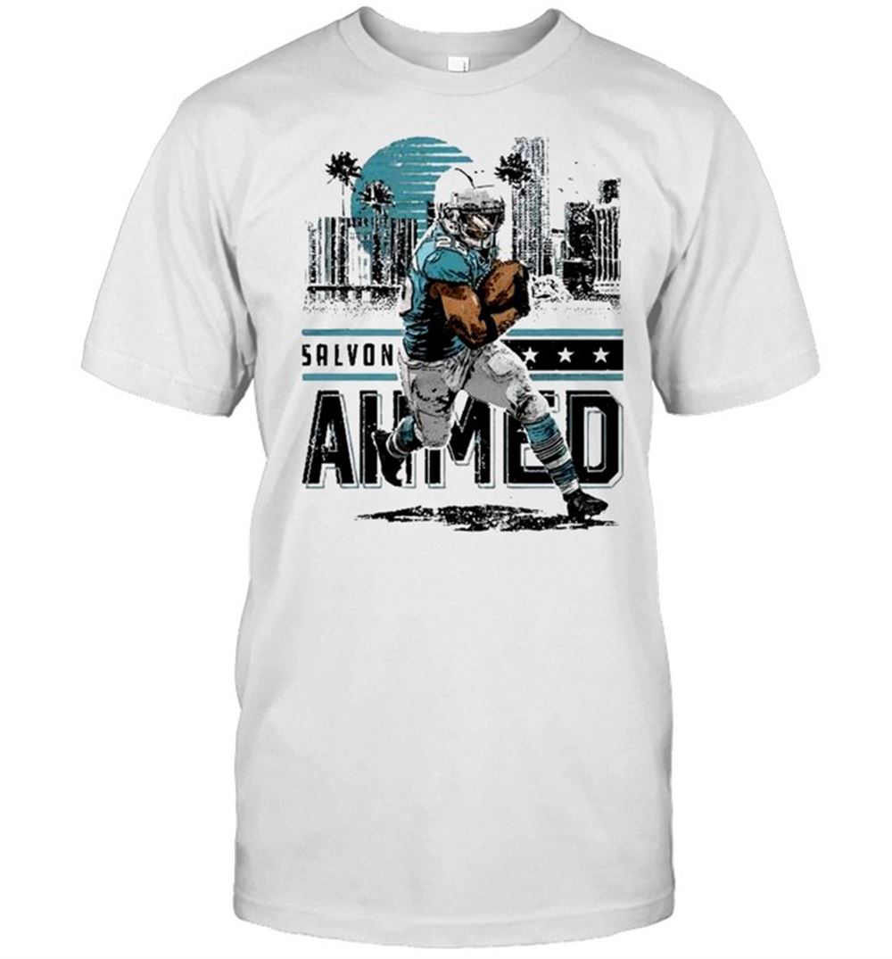 Promotions Miami Dolphins Salvon Ahmed Player City Shirt 