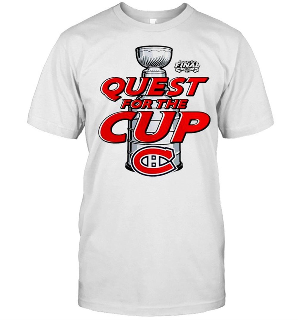 Amazing Montreal Canadiens 2021 Stanley Cup Final Quest For The Cup Shirt 