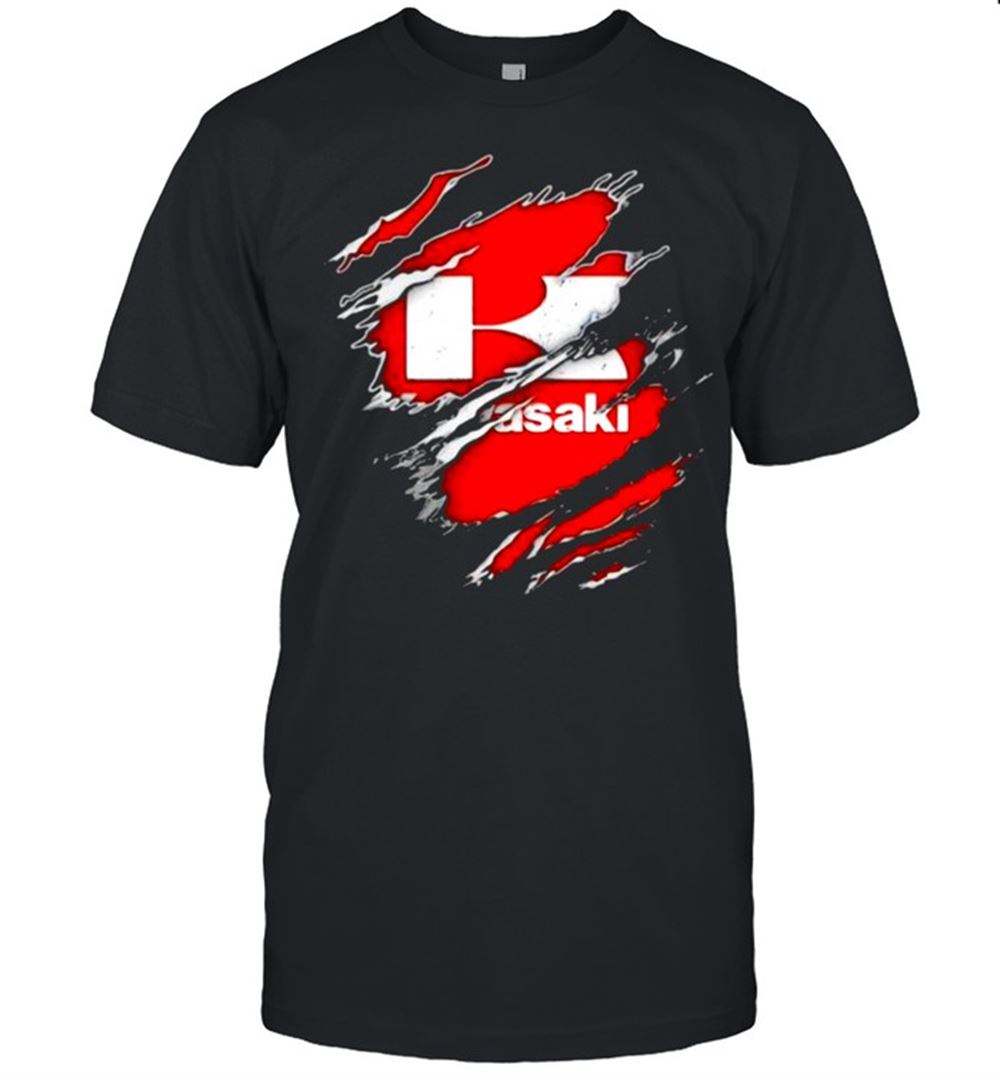 Awesome Motor Kawasaki Logo Shirt 