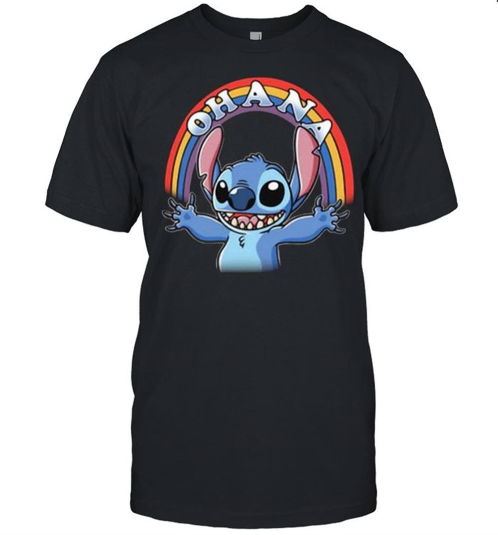 Attractive Ohana Raibow Stitch Shirt 