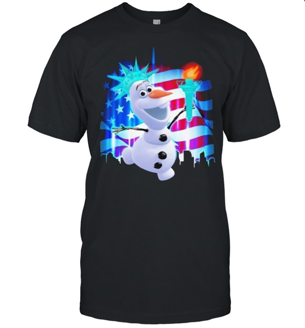Attractive Olaf 4th Of July Independence Shirt 