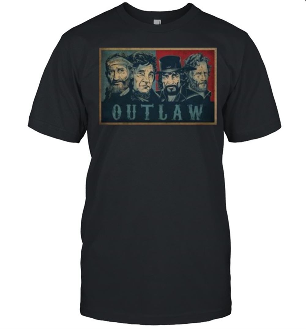 High Quality Outlaw Country The Highwayman Shirt 