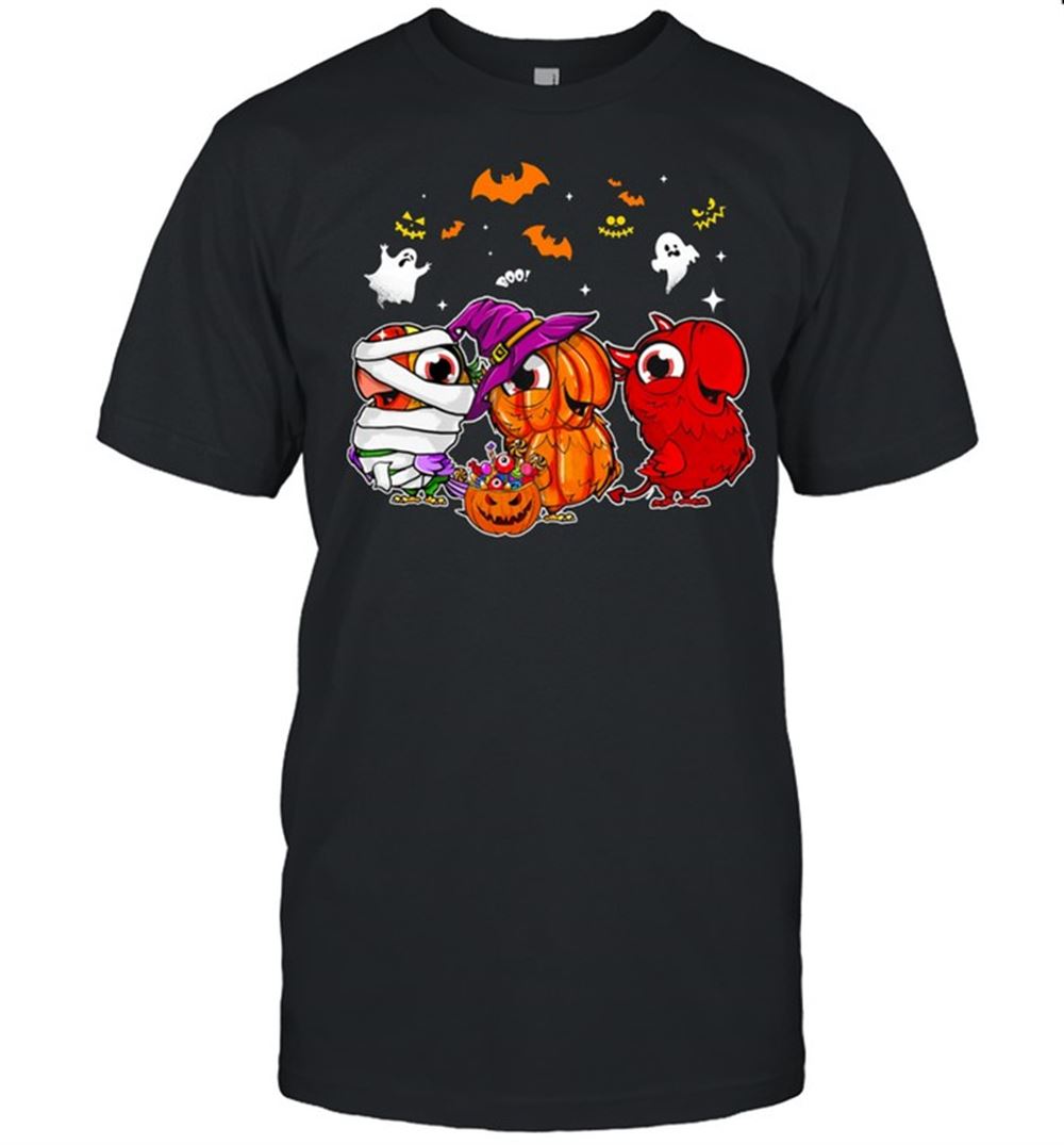 Attractive Parrot Scare And Parrot Lovers Halloween Shirt 