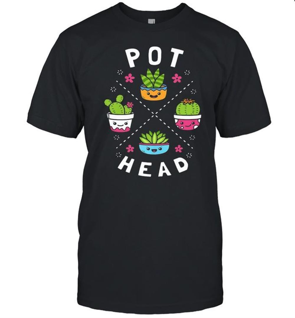 Awesome Pot Head Tree Gardening Shirt 