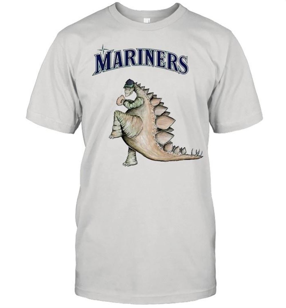 High Quality Seattle Mariners Godzilla Throw A Baseball Shirt 