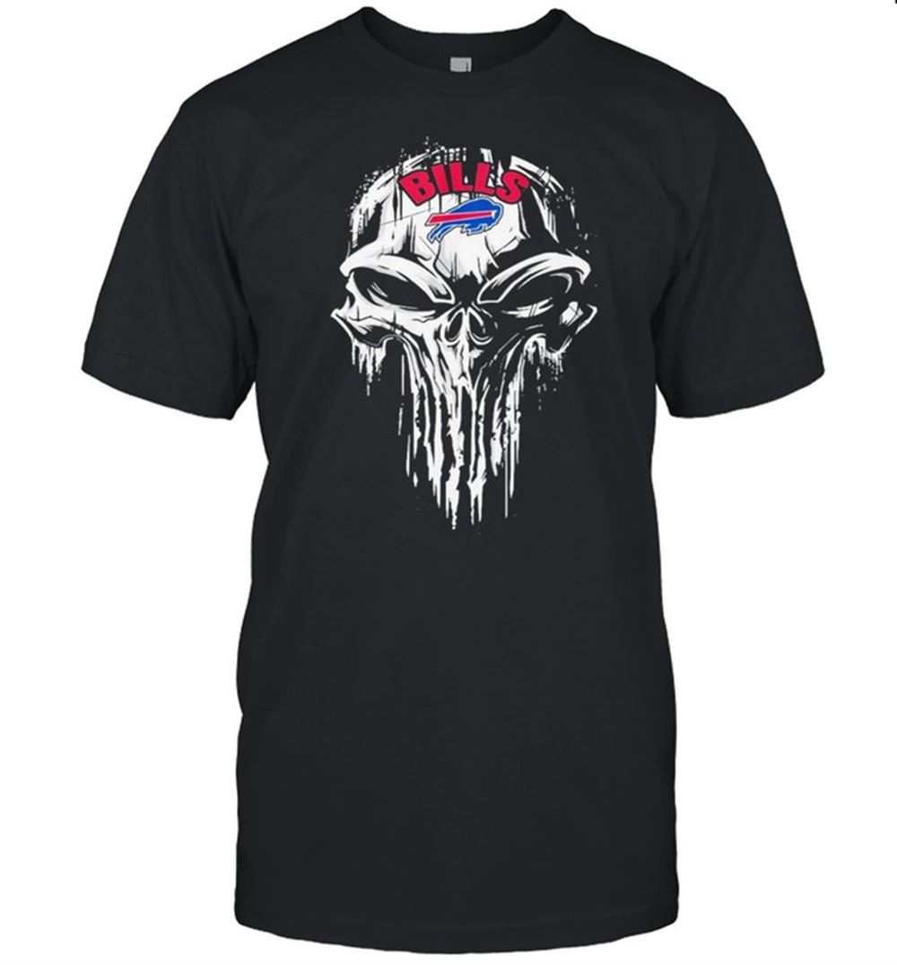 Amazing The Punisher Skull With Buffalo Bills 2021 Shirt 