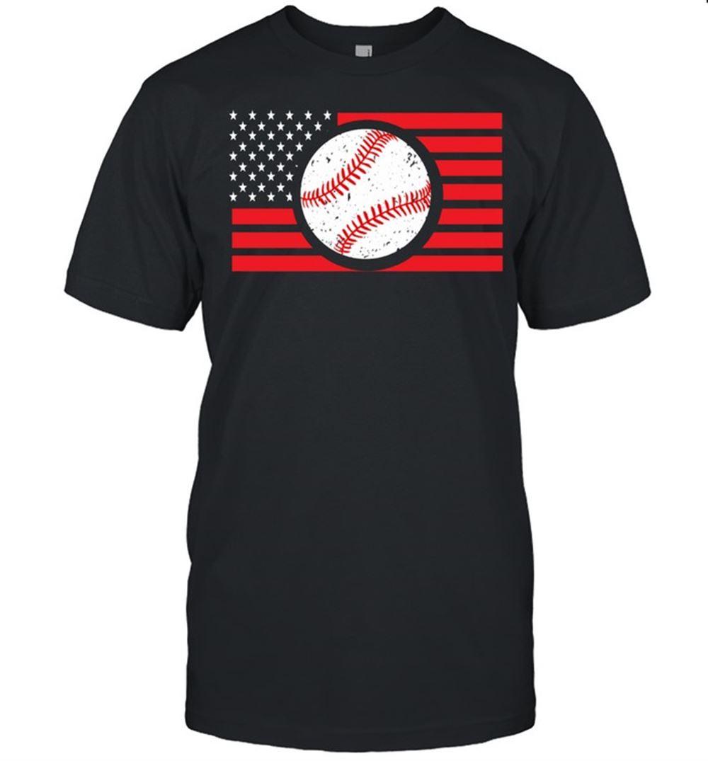 Limited Editon Usa American Flag Baseballin Coach Pro High School Baseball Shirt 