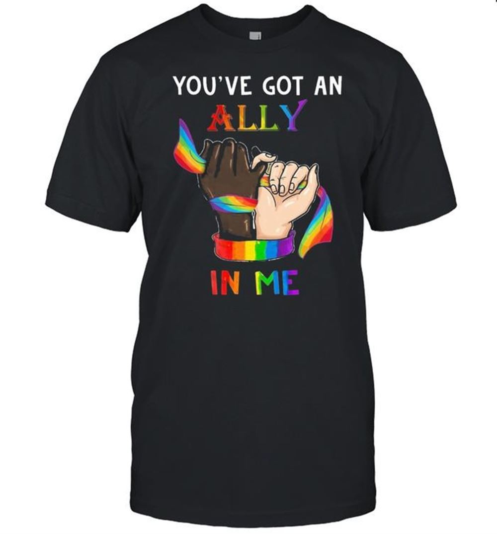 Amazing You Are Got An Ally In Me Lgbt Shirt 