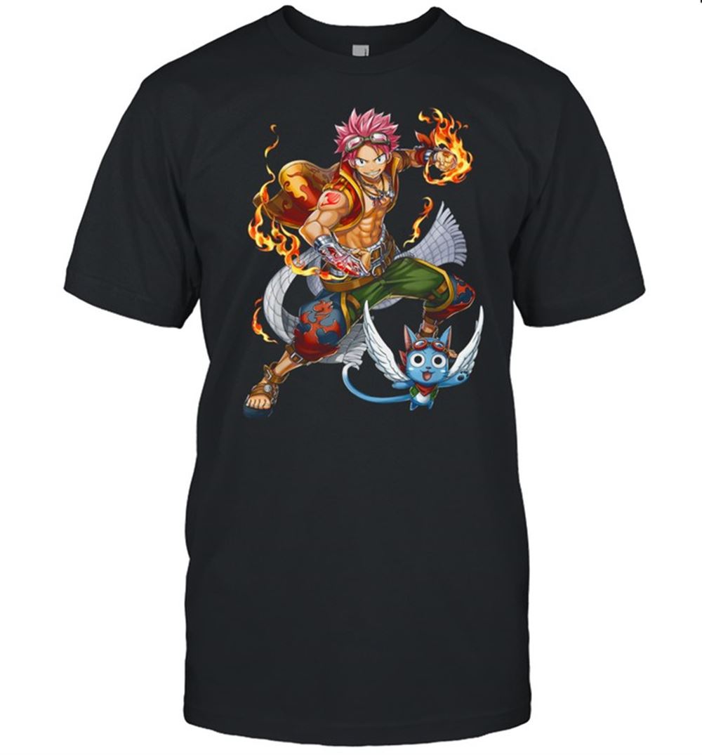 Great Japanese Fantasy Anime Tails Fairy Characters Awesome Shirt 