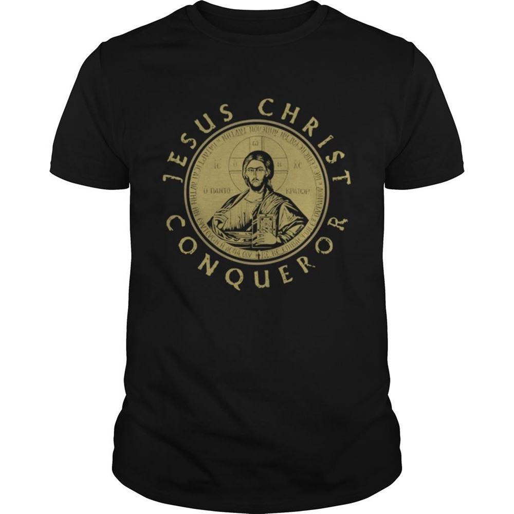 Special Jesus Christ Conqueror Orthodox Christianity Shirt 