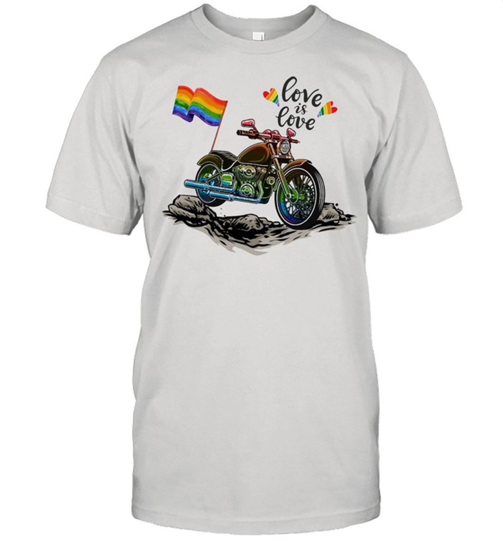 Best Lgbt Motorcycle Love Is Love Shirt 