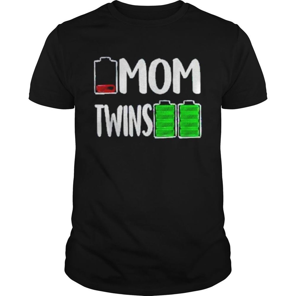 Great Low Battery Mom Twins Shirt 