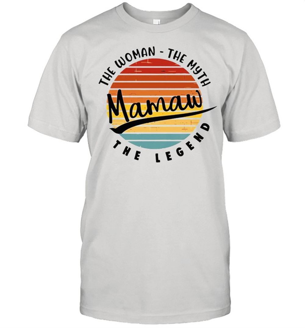 Special Mama The Woman The Myth The Legend Vintage Retro T-shirt 