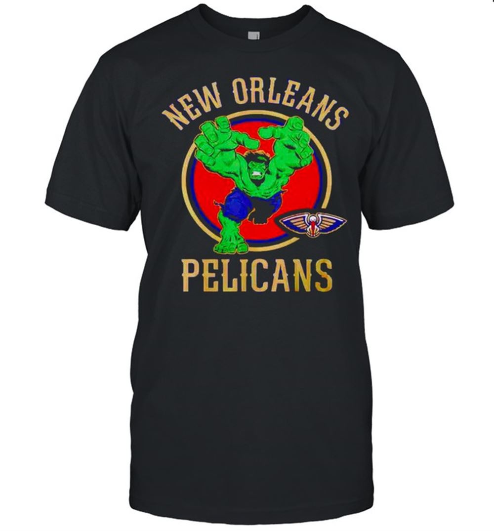 Best Marvel Hulk New Orleans Pelicans Shirt 