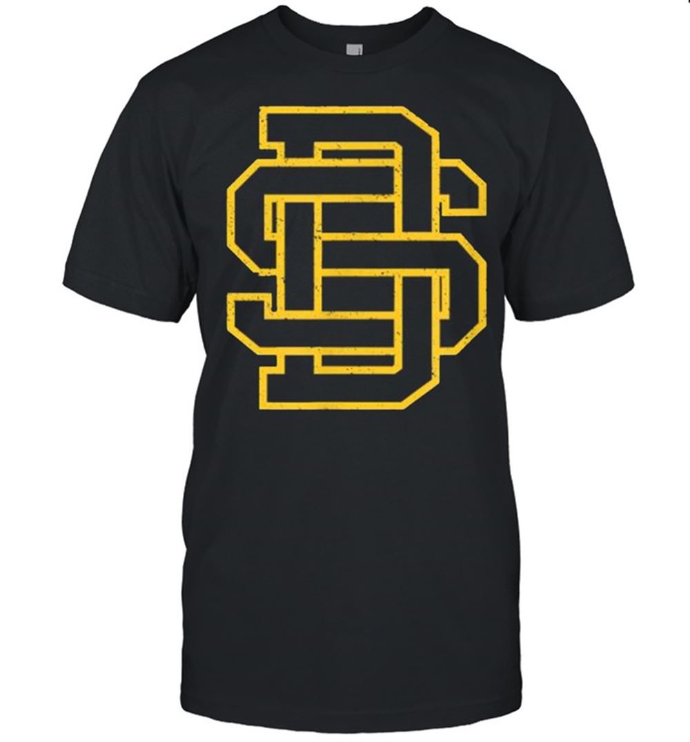 Awesome San Diego Sd Home Monogram Game Day Padre Shirt 