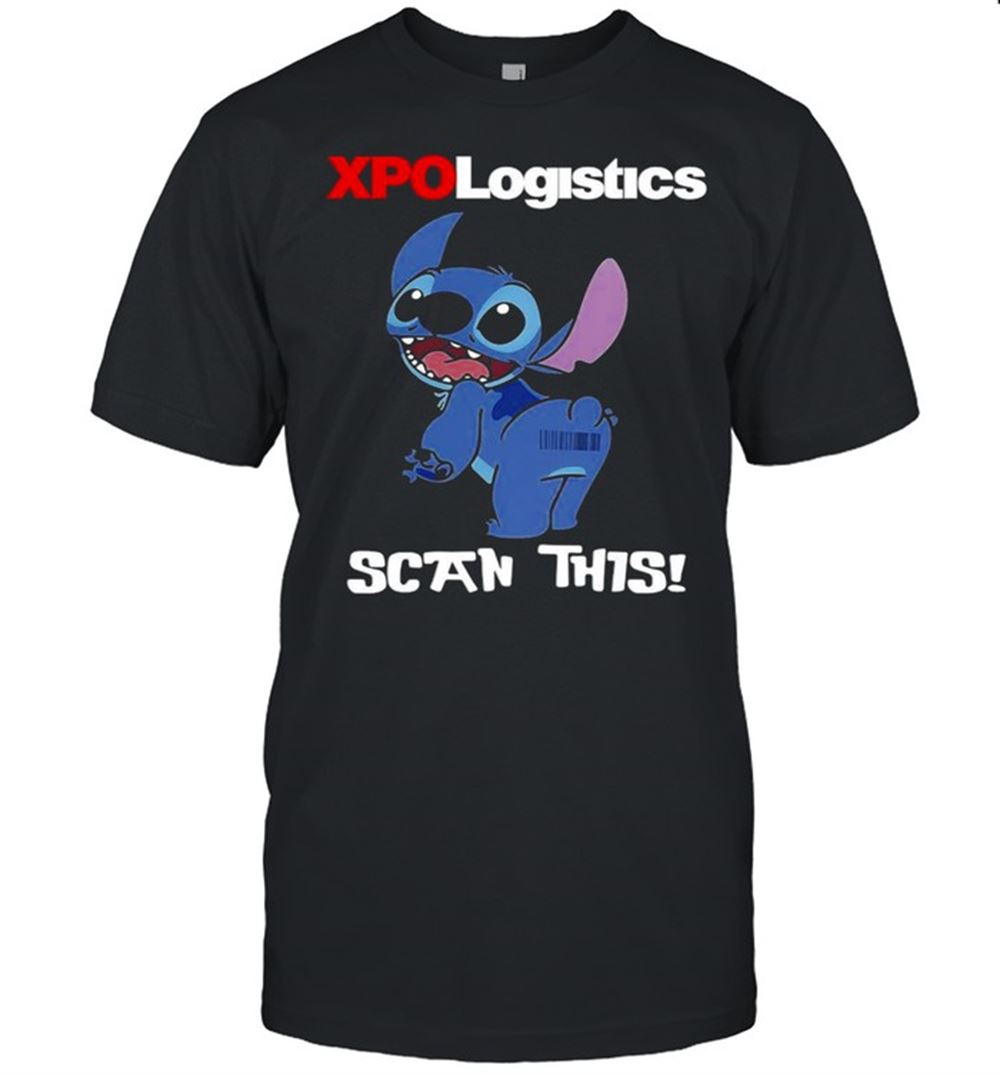 Promotions Stitch Xpo Logistics Scan This T-shirt 