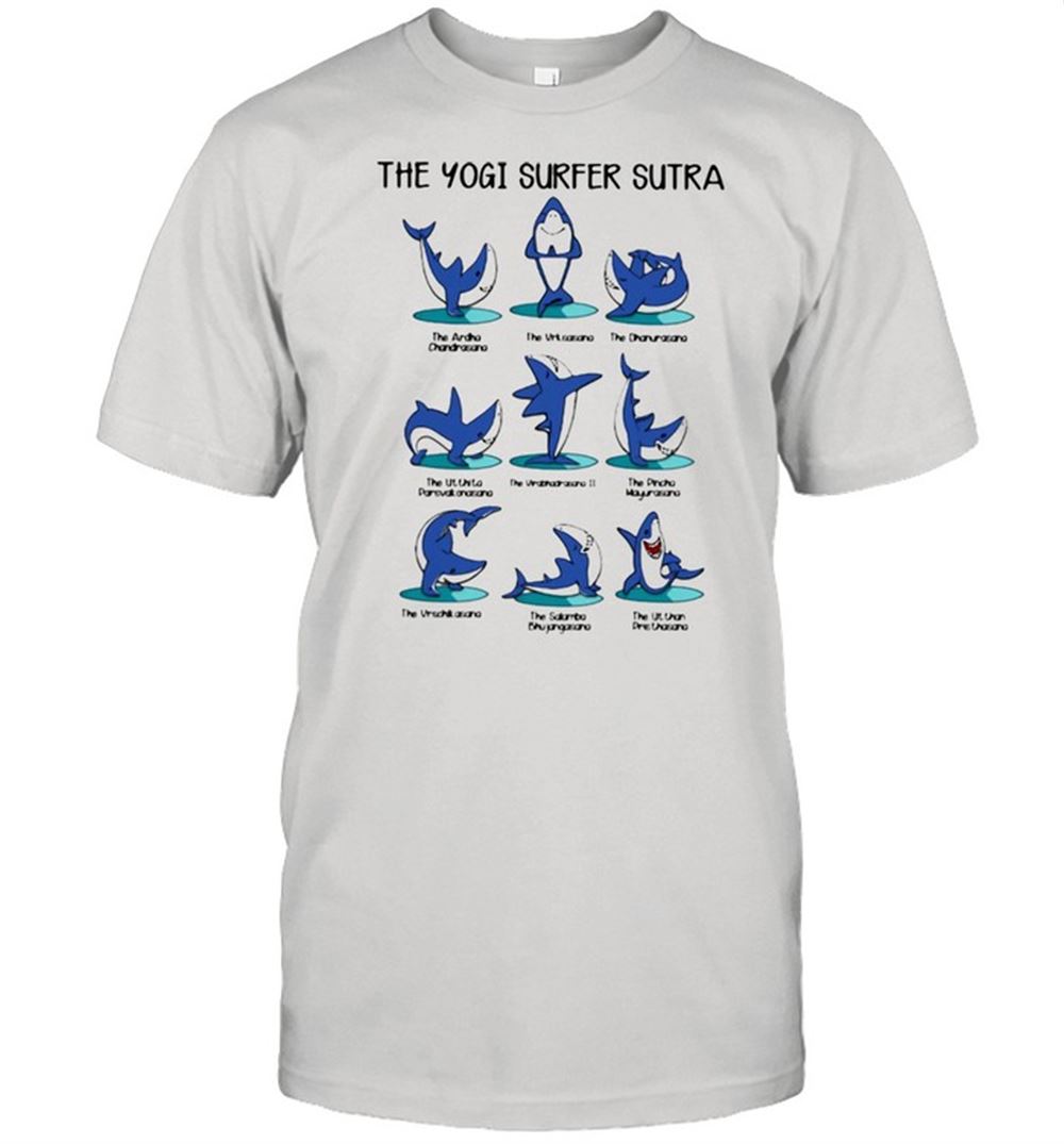 Interesting The Yogi Sufer Suttra Shark Shirt 