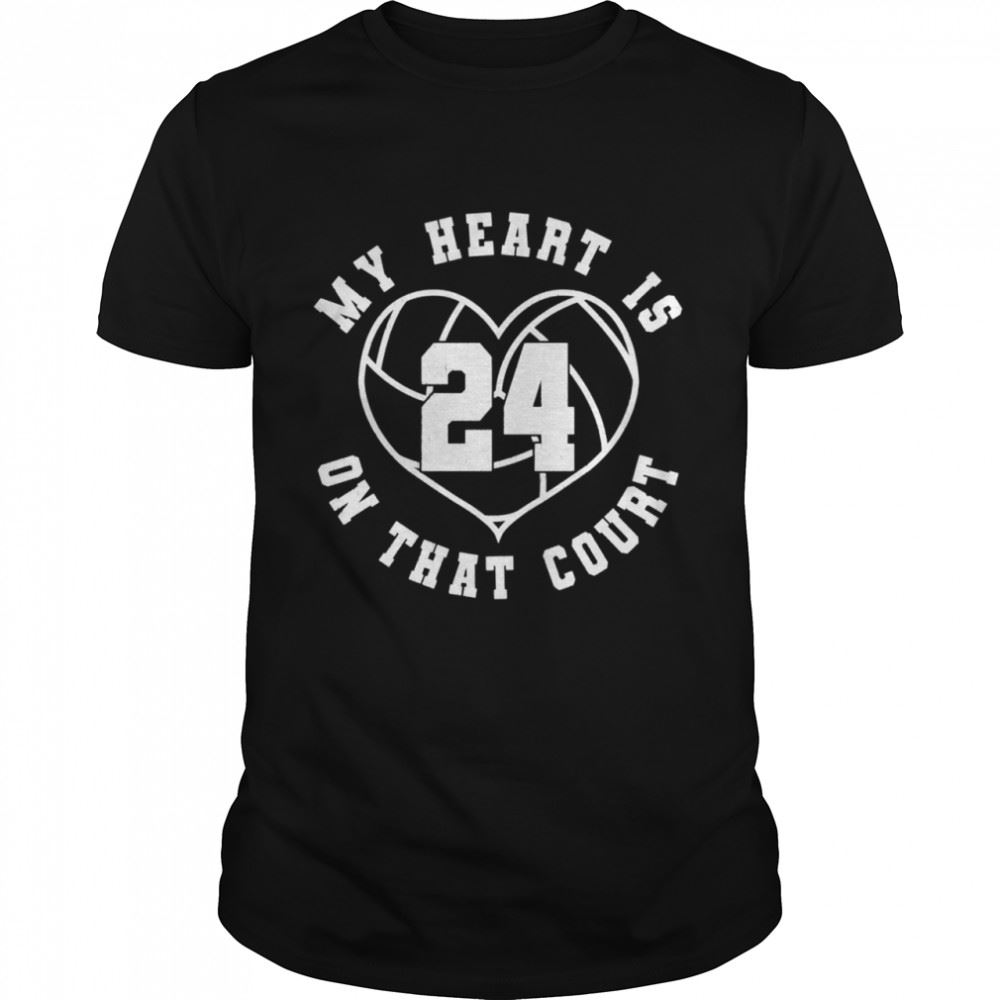 Best Volleyball Mom Dad Saying Player Jersey Number 24 Shirt 