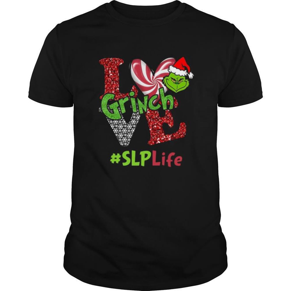 Great Love Grinch Slplife Christmas Shirt 