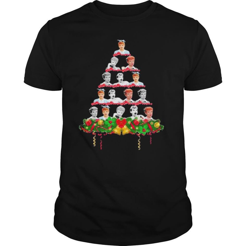Gifts Lucille Ball Christmas Tree Shirt 
