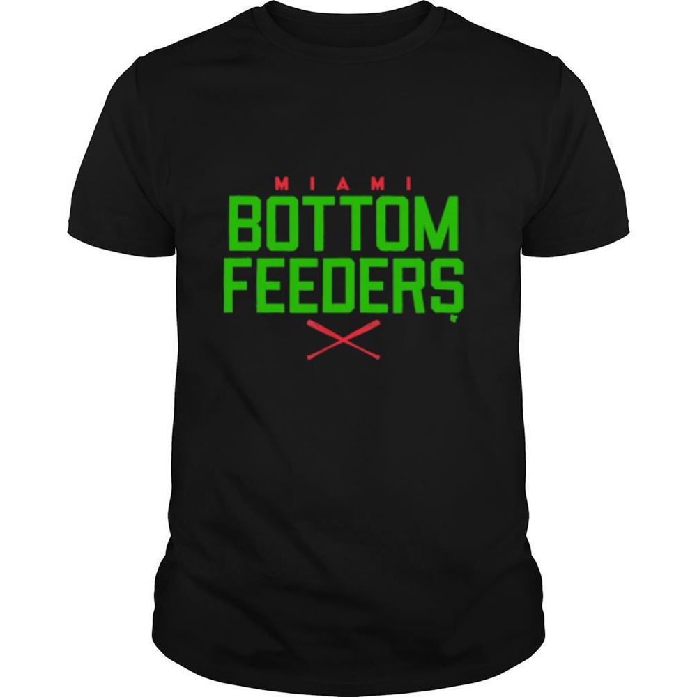 Promotions Miami Baseball Bottom Feeders Shirts 