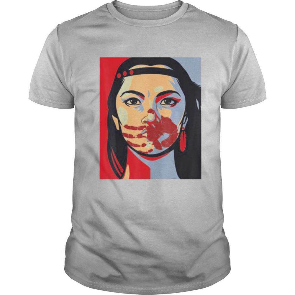Interesting Mmiw Awareness Indigenous Woman Art Stolen Sisters Shirt 