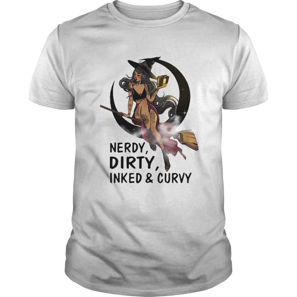 Best Nerdy Dirty Inked And Curvy Shirt 