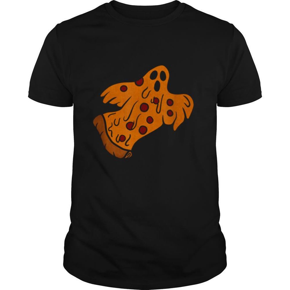 Limited Editon Pizza Halloween Ghost Scary Pizza Shirt 