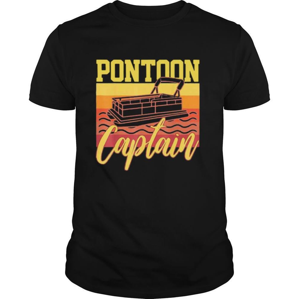 Limited Editon Pontoon Captain Vintage Shirt 