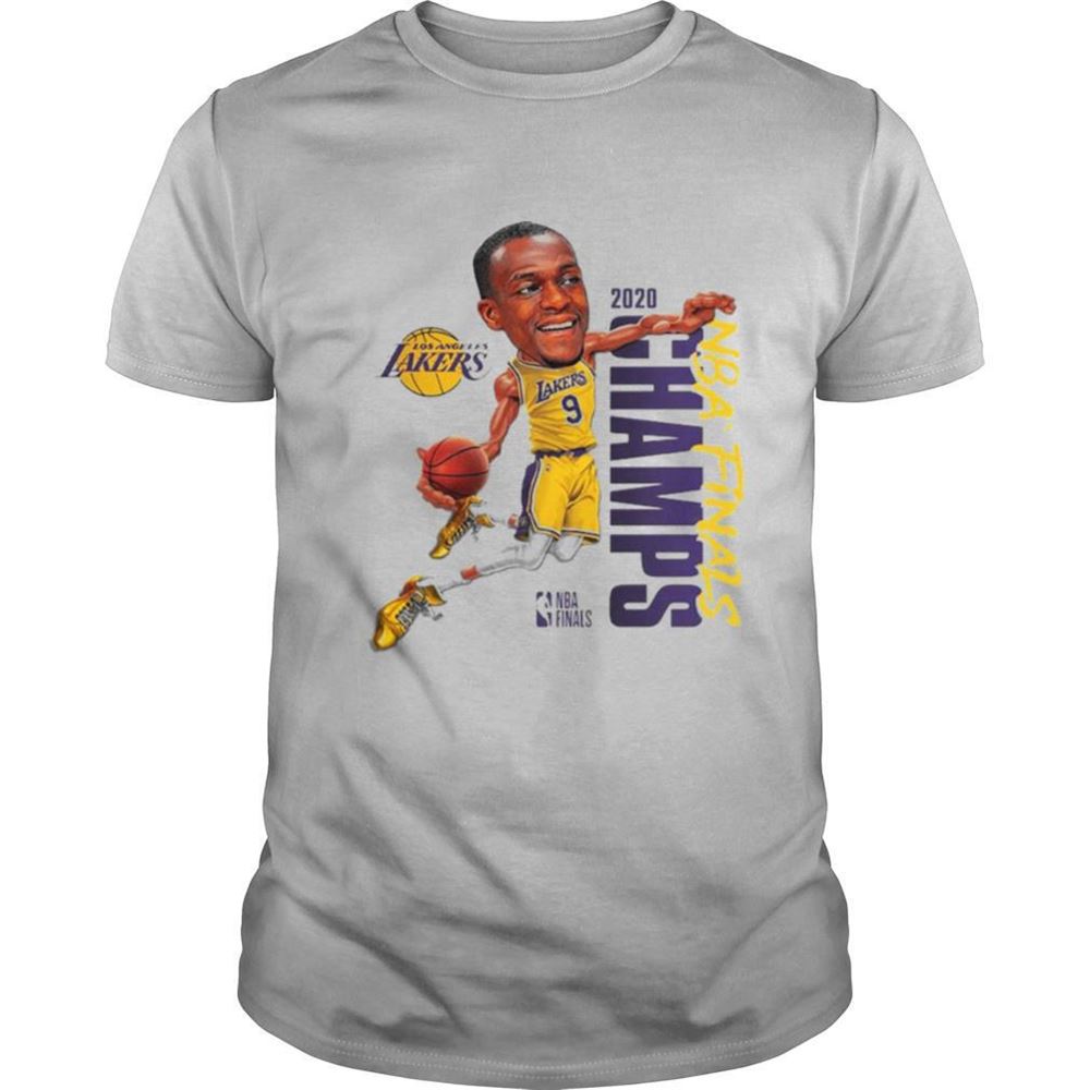 Gifts Rajon Rondo La Lakers Champions 2020 Shirt 