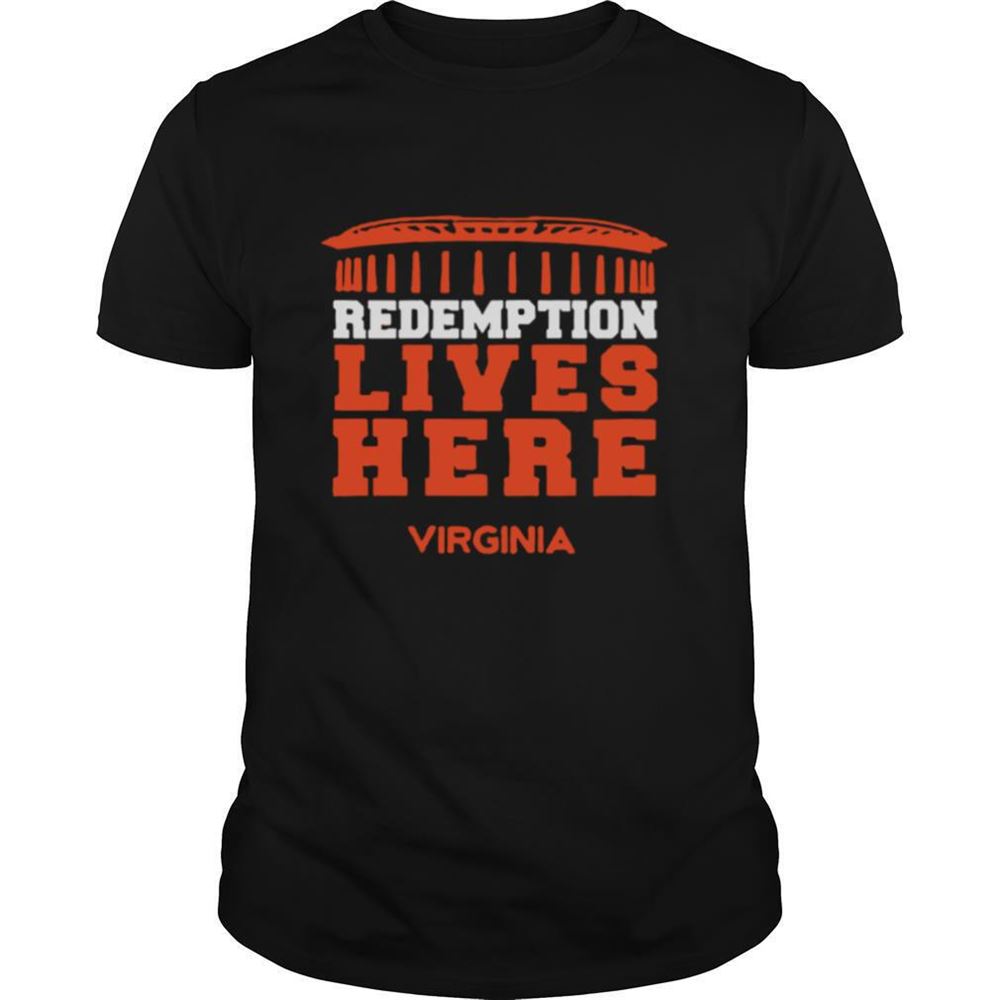 Happy Redemption Lives Here Virginia Shirt 