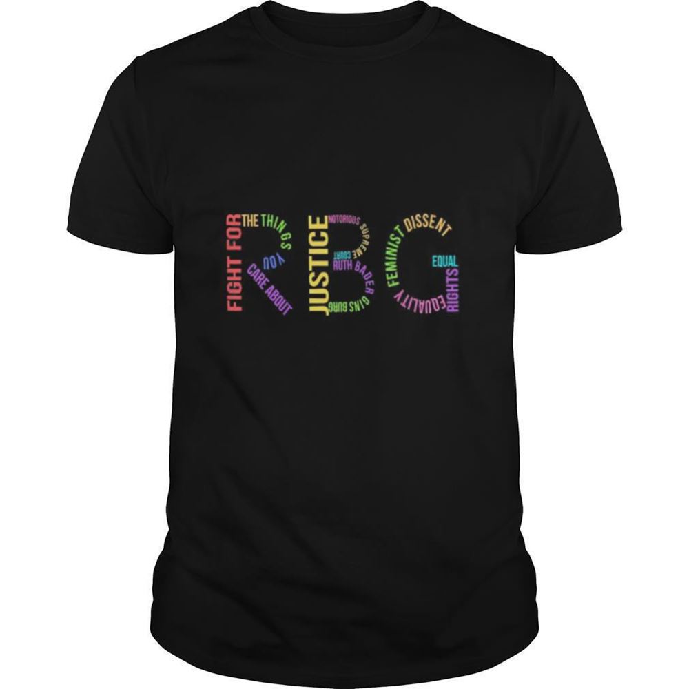 Attractive Ruth Bader Ginsburg Fight For Justice Shirt 