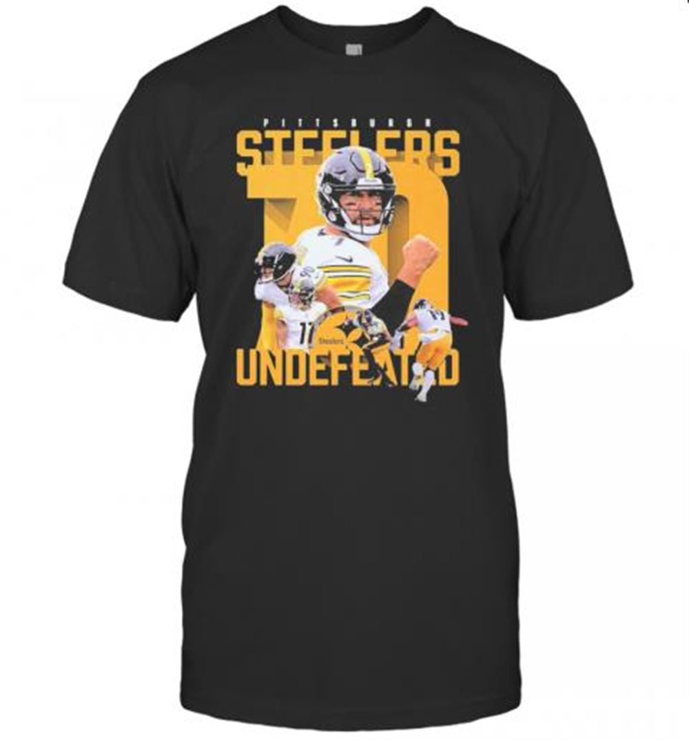 High Quality Steelers Player Undefeated T-shirt 