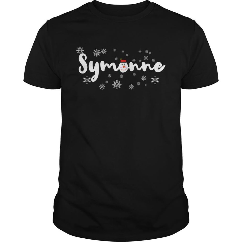 Awesome Symonne Harrison Boyfriend Shirt 