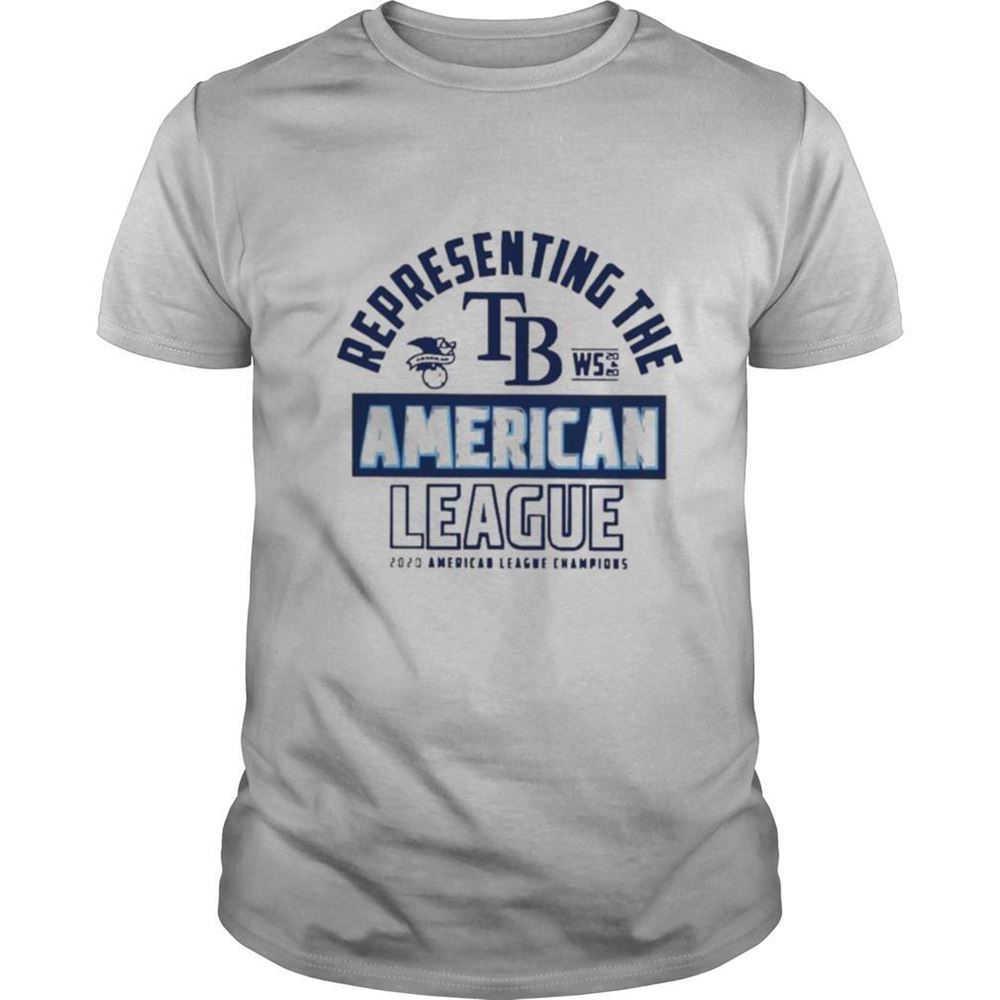 High Quality Tampa Bay Rays Al Champions Shirt 