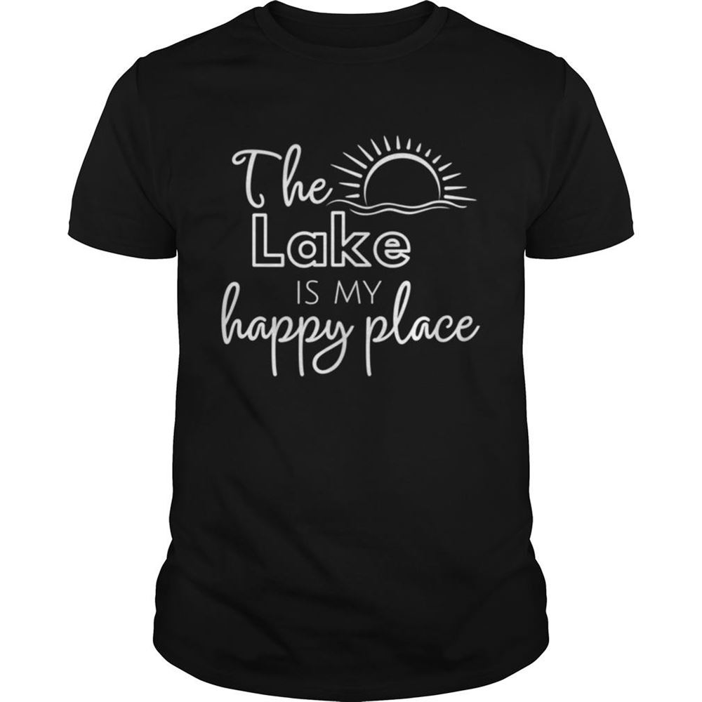 Gifts The Lake Is My Happy Place Shirt 