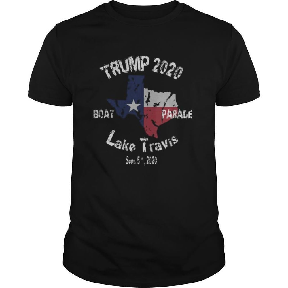 Promotions The Trump Lake Travis 2020 Boat Parade Shirt 
