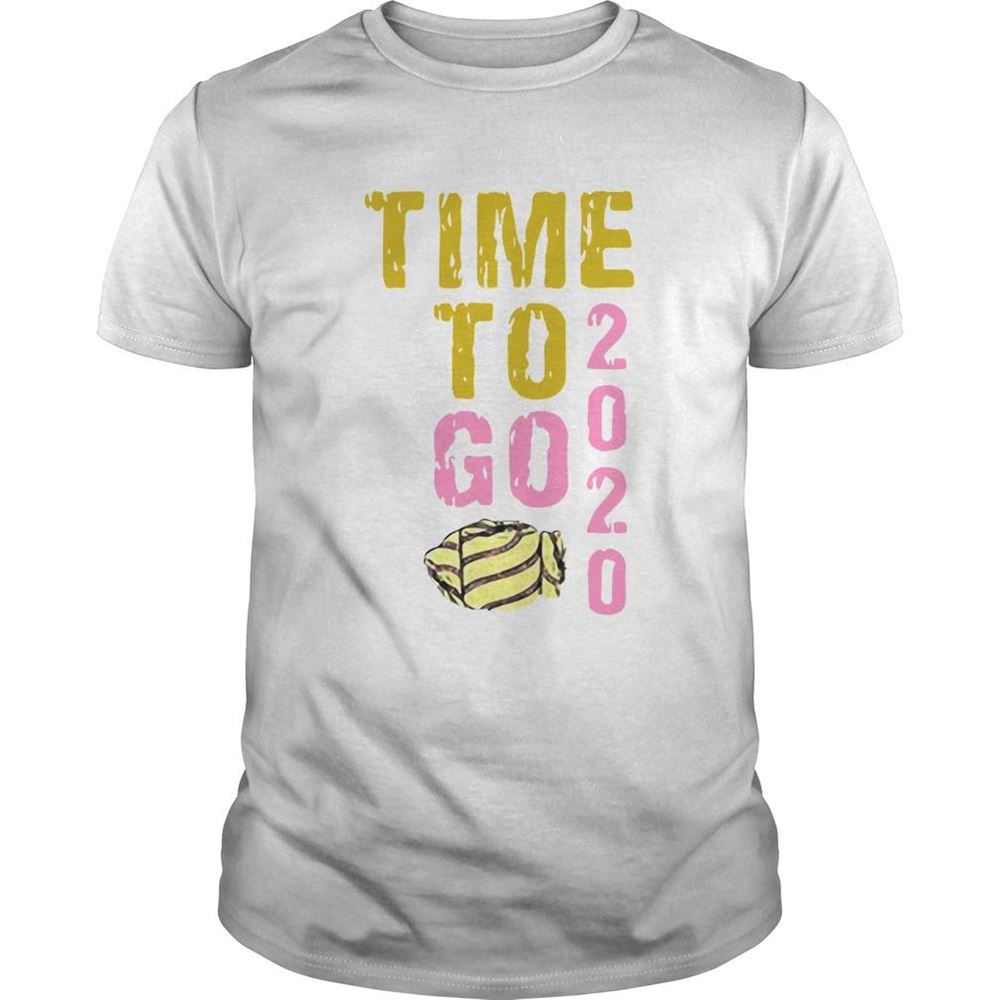 Awesome Time To Go 2020 Goodbye 2020 Hello 2021 Gold And Pink Toilet Paper Shirt 