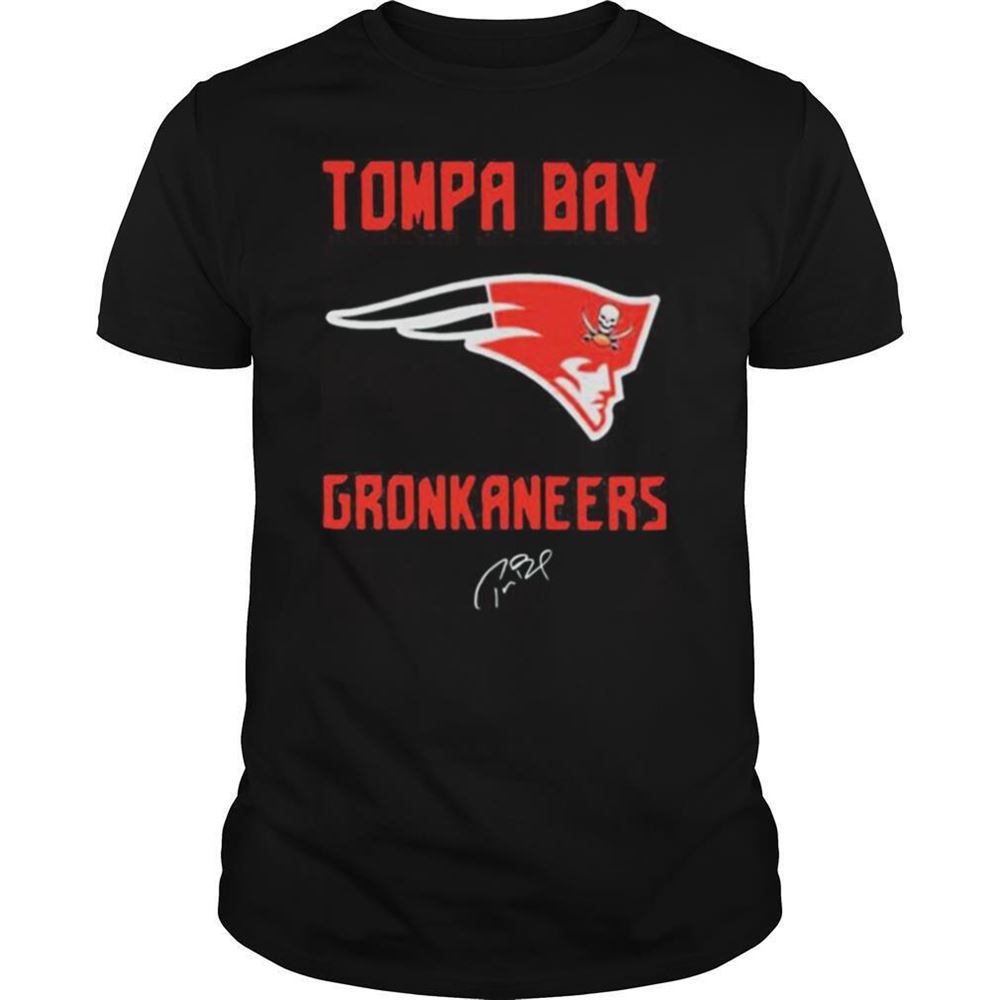 Interesting Tompa Bay Gronkaneers New England Patriots Signature 
