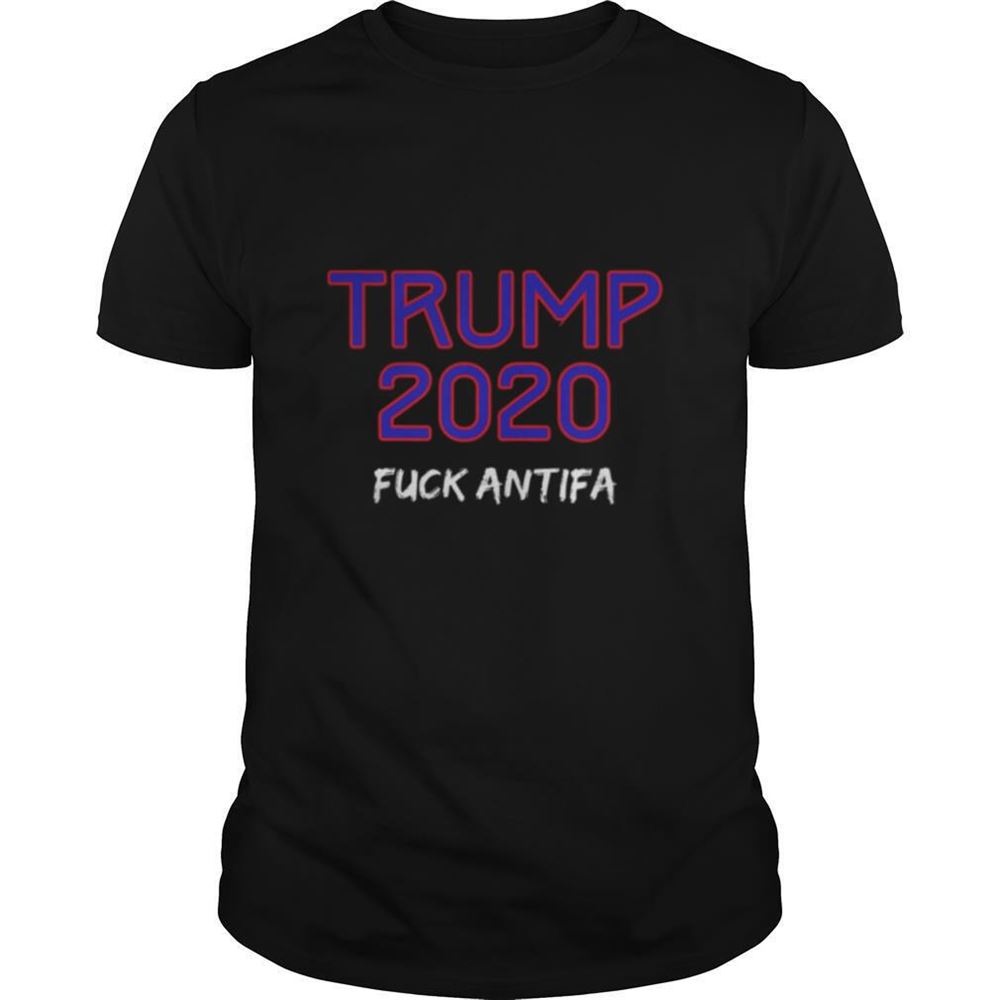 Attractive Trump 2020 Fuck Antifa Cool Republican Shirt 