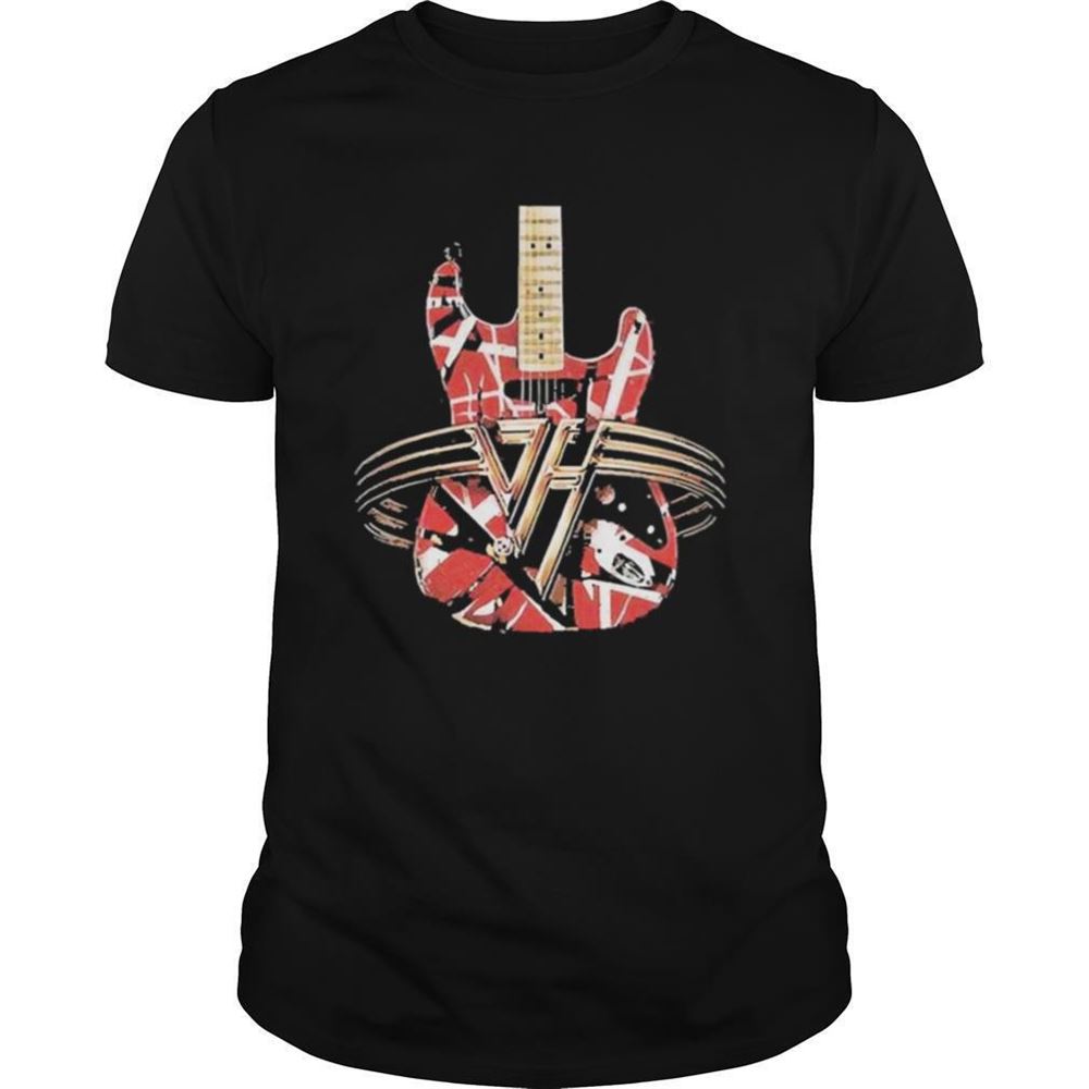 Awesome Van Halen Guitar Concert Shirt 