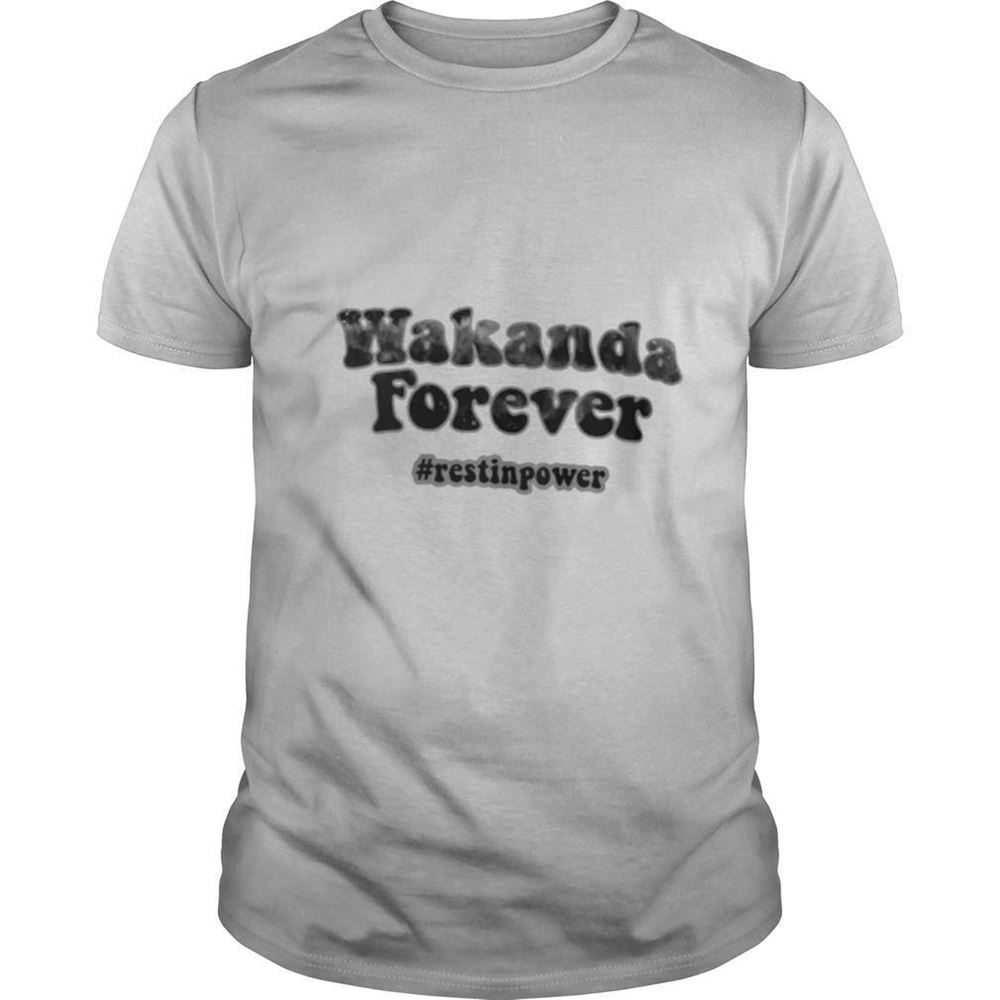 Best Wakanda Forever Rip Chadwick Black Panther Rest In Power Shirt 