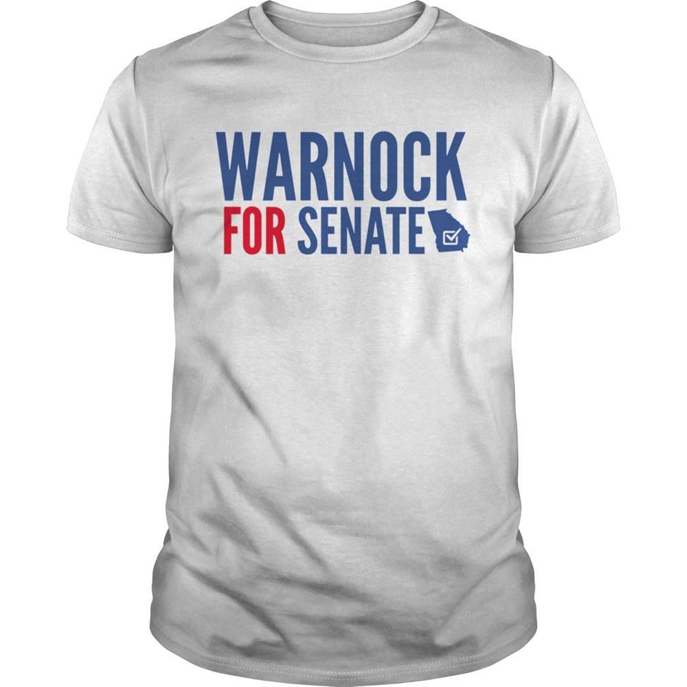 Limited Editon Warnock For Senate 2020 Shirt 