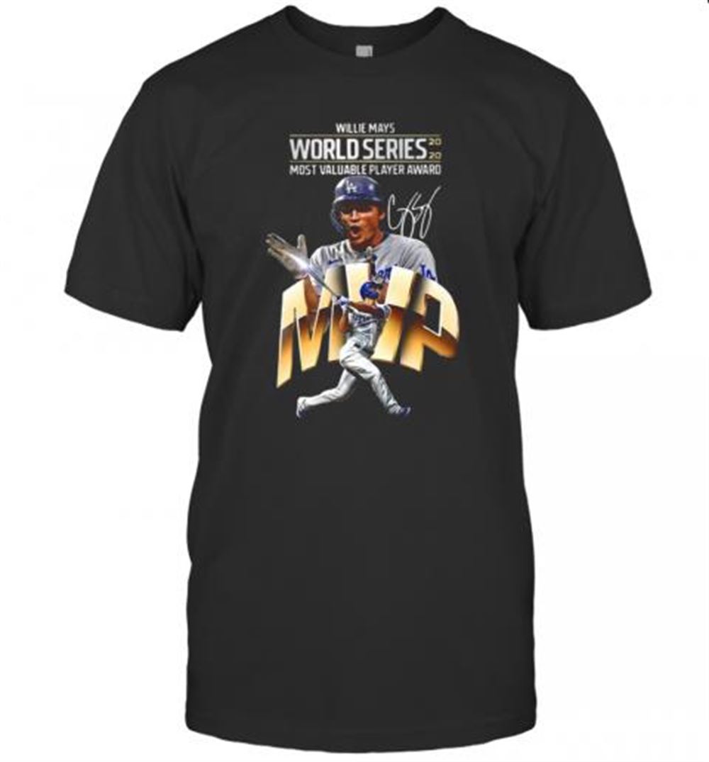 Awesome Willie Mays World Series 2020 Most Valuable Player Award T-shirt 